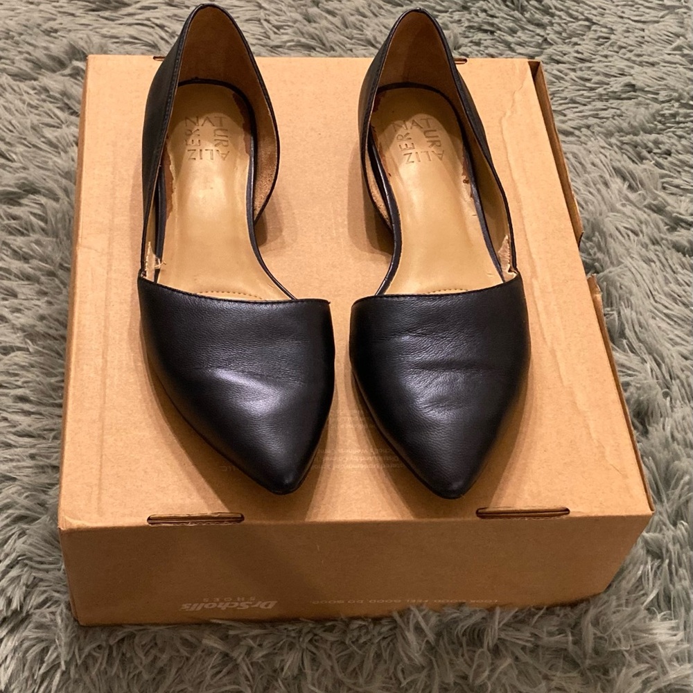 Naturalizer Navy D'Orsay Flats